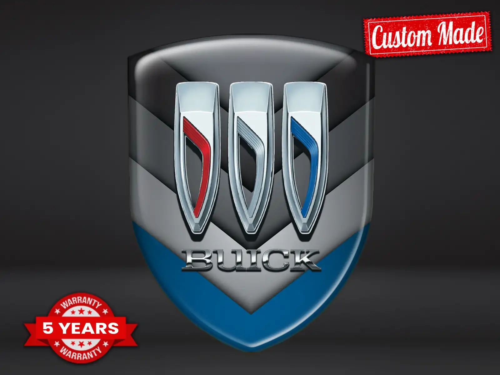 Buick Badge Max Durable Stylé Pro Édition Performance